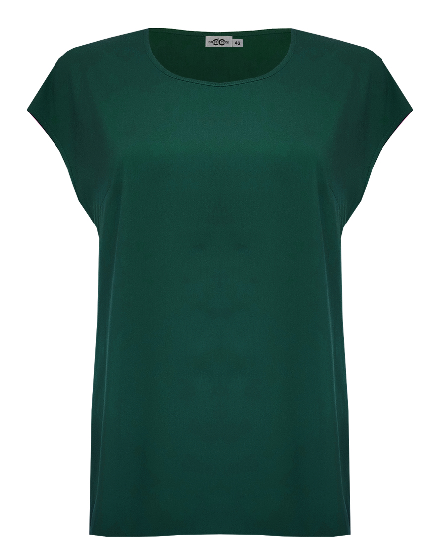 Блуза со спущенным плечом без рукавов