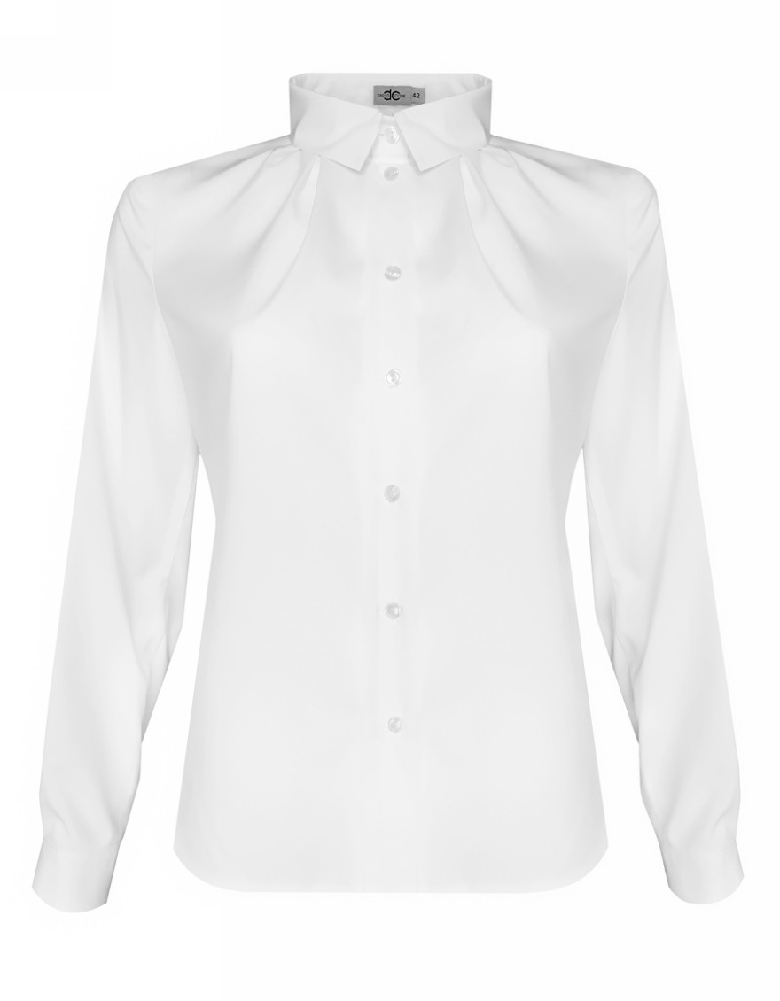 Элегантная блузка с мягкими складками