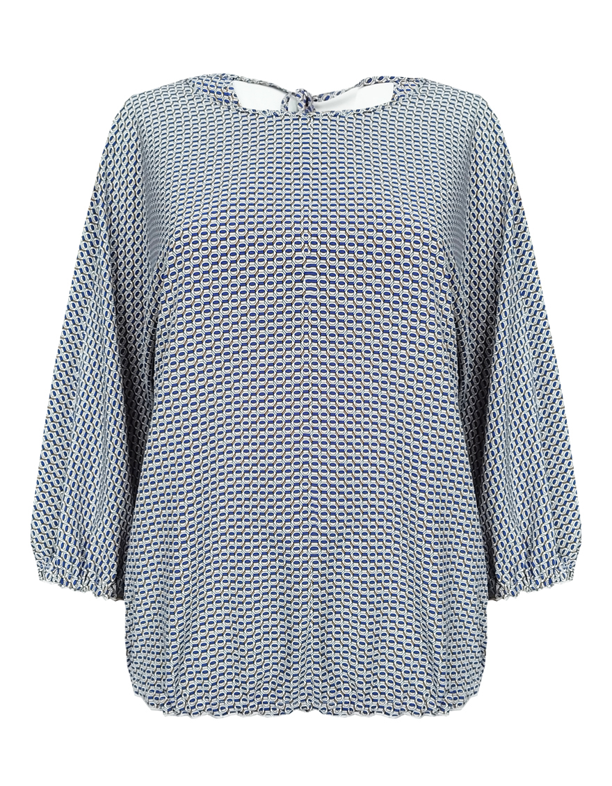 Блузка свободная на резинке