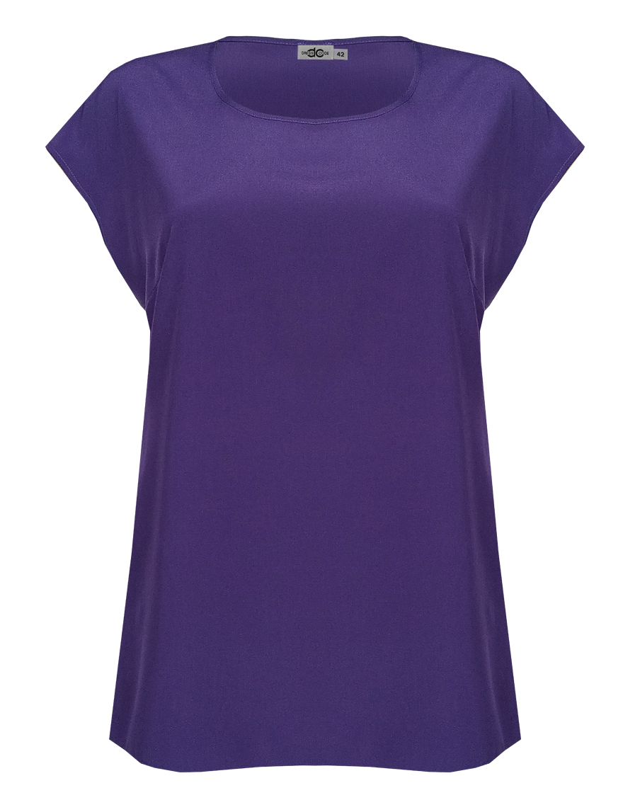 Блуза со спущенным плечом без рукавов