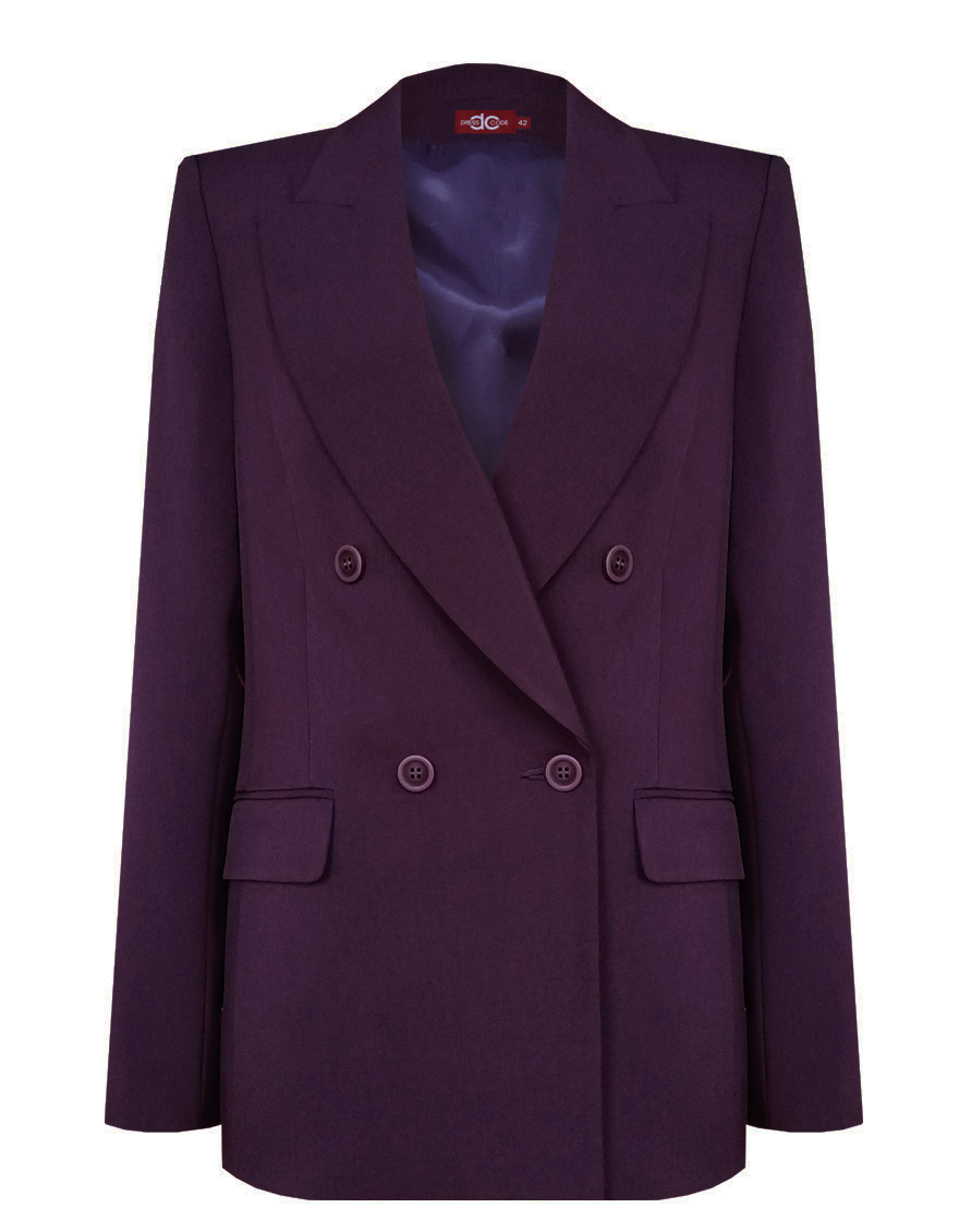 Пиджак двубортный в классическом стиле