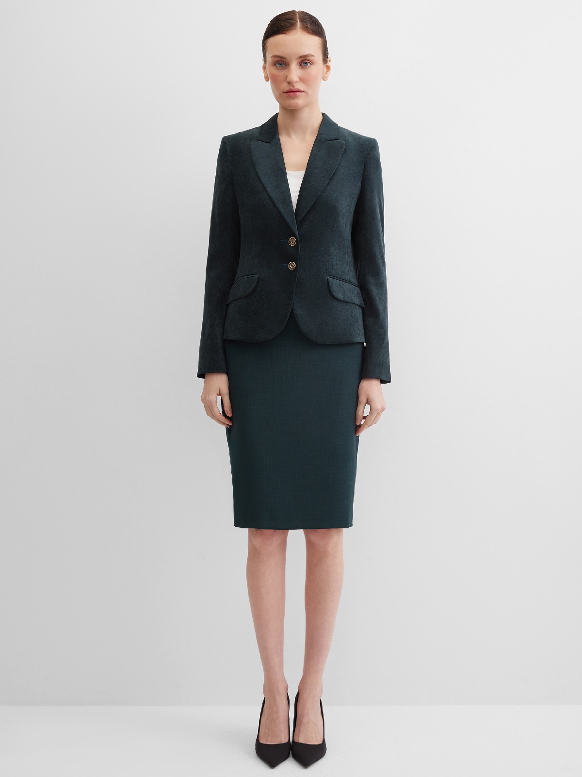 Юбка  зауженная книзу