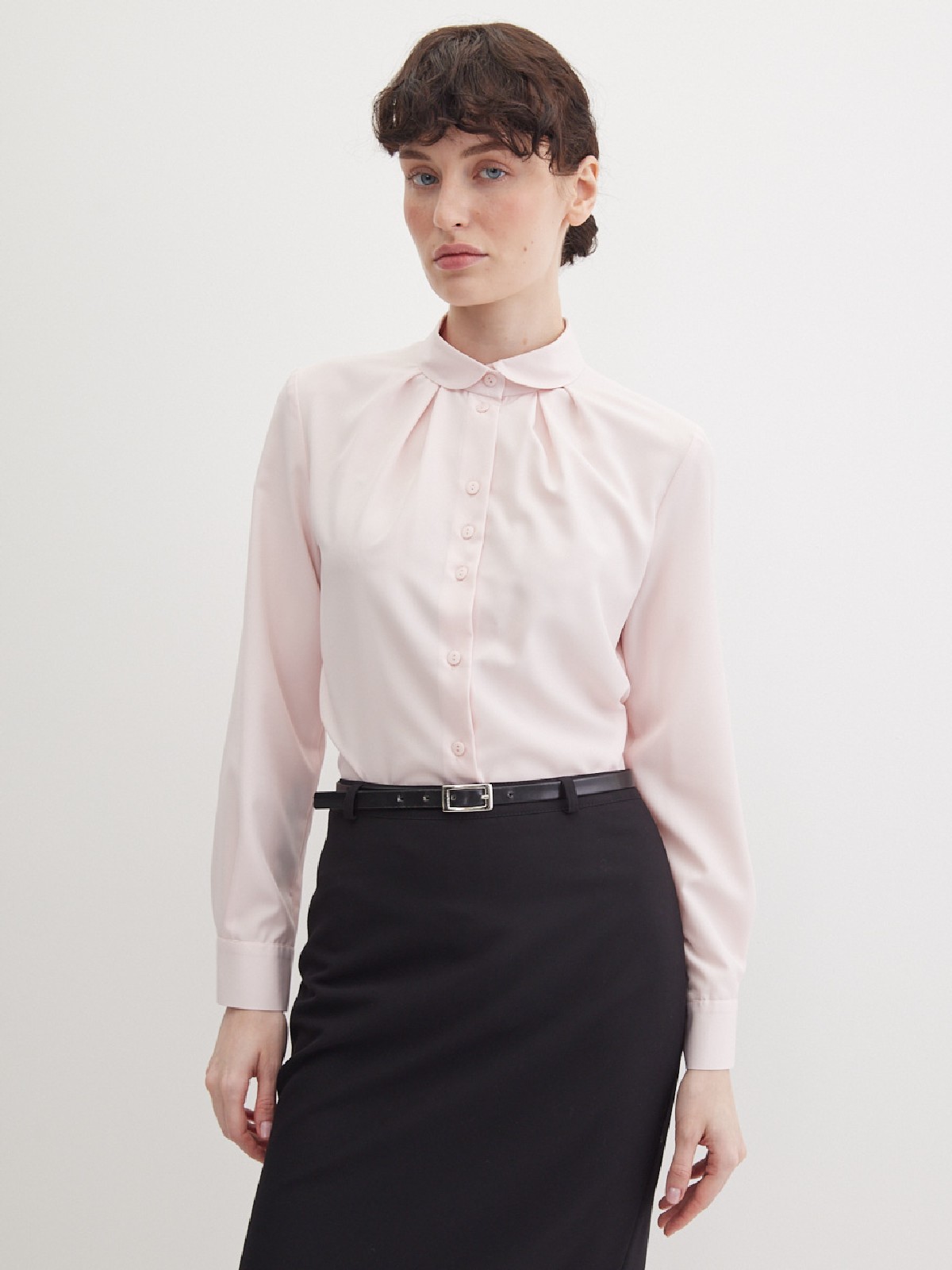 Блузка с мягкими складками