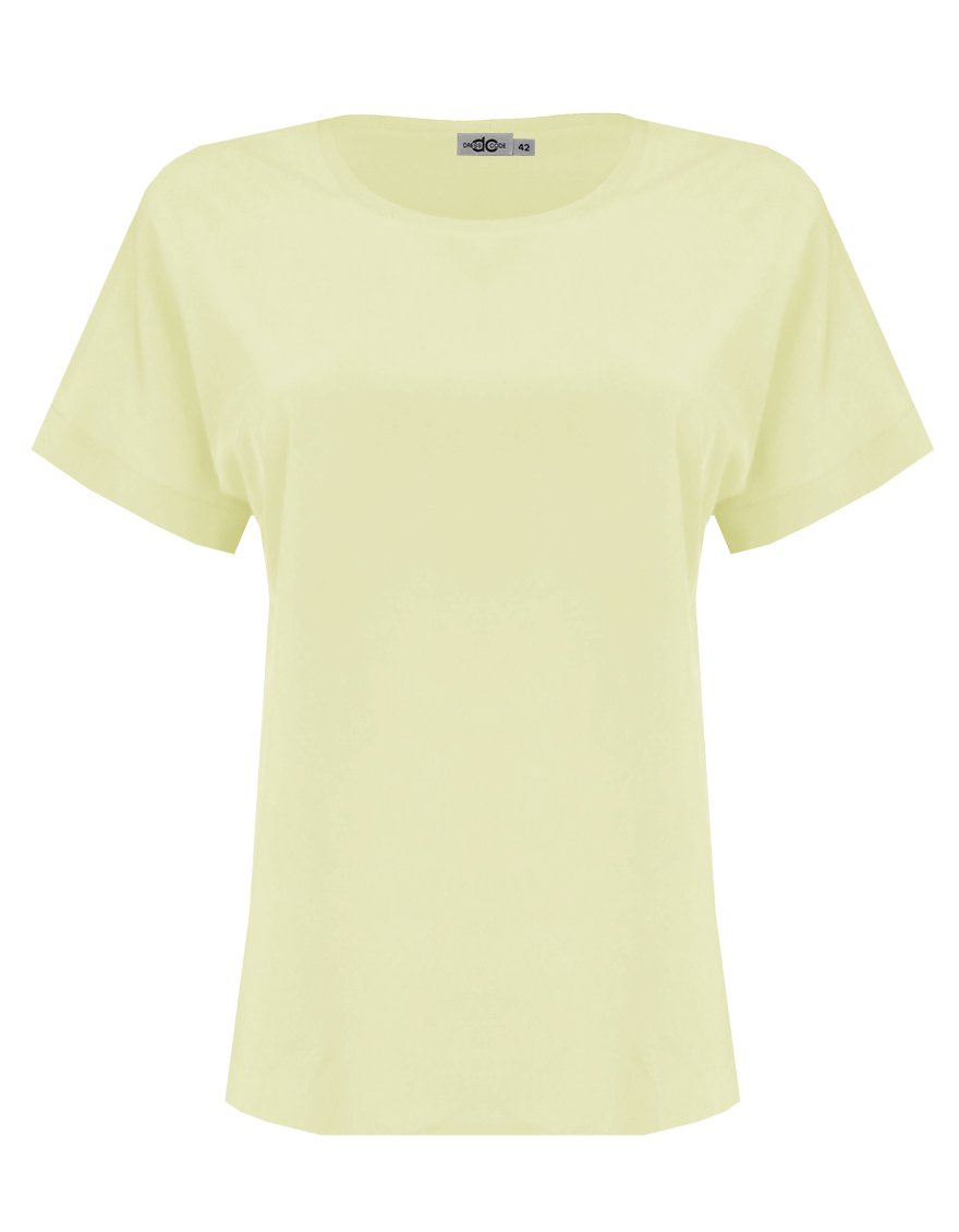 Блуза с коротким цельнокроенным  рукавом