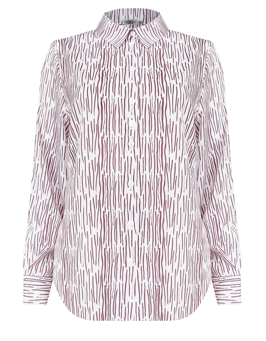 Блузка с ярким принтом